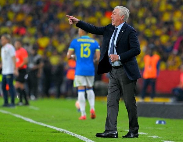 Carlo Ancelotti Pelatih Timnas Brazil Coret Neymar, Vini Dan Rodrygo.