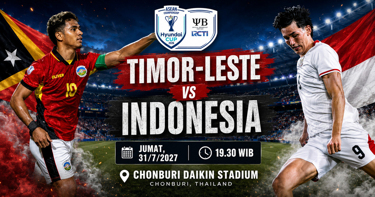 Timnas Indonesia Siap Tantang Timor-Leste di ASEAN Championship 2026