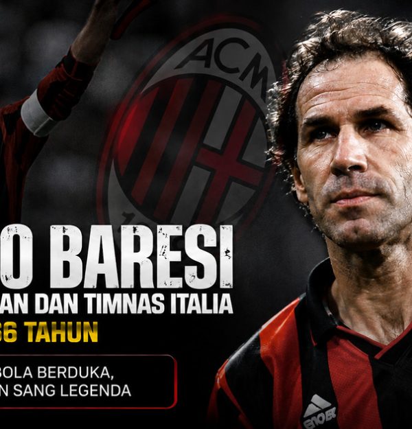 Kabar Duka Franco Baresi: Legenda AC Milan dan Italia Tutup Usia di 66 Tahun
