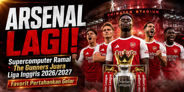 Arsenal Lagi! Supercomputer Ramal The Gunners Juara Liga Inggris 2026/2027