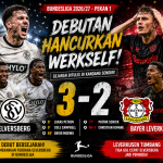Hasil Elversberg vs Bayer Leverkusen 3-2, Debutan Bundesliga Hancurkan Werkself debutan hancurkan werkself