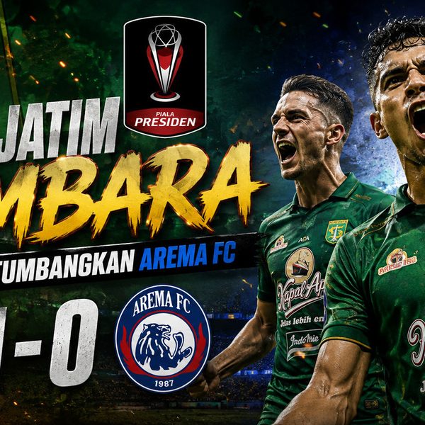 Derby Jatim Membara! Gol Dramatis Bawa Persebaya Tumbangkan Arema FC 1-0 di Semifinal Piala Presiden