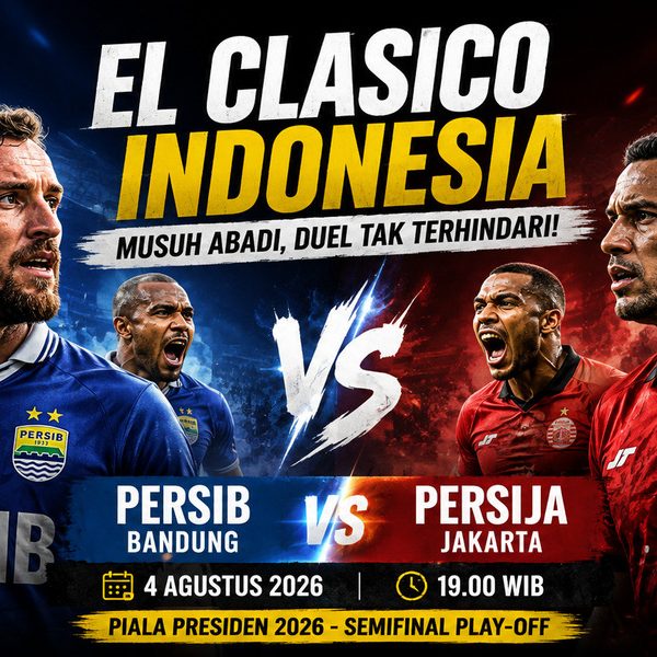 El Clasico Indonesia Kembali! Pertemuan Persib vs Persija Selalu Sulit Dilupakan
