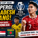 India Pergi, Bangladesh Datang: Begini Wajah Baru Grup Indonesia di FIFA ASEAN Cup 2026 india keluar dari fifa asean cup