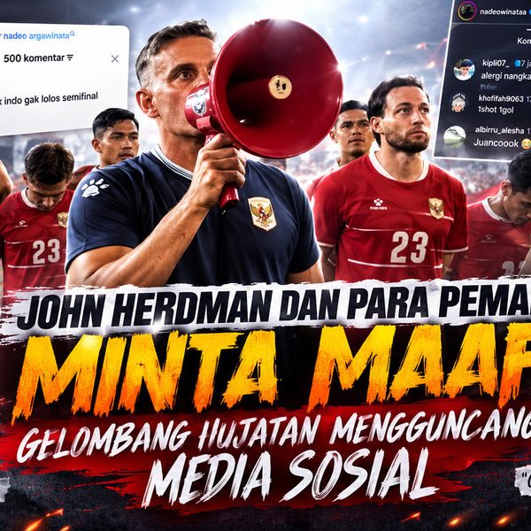 Indonesia Dipermalukan Vietnam, Suporter Kecewa: John Herdman dan Para Pemain Minta Maaf, Gelombang Hujatan Mengguncang Media Sosial