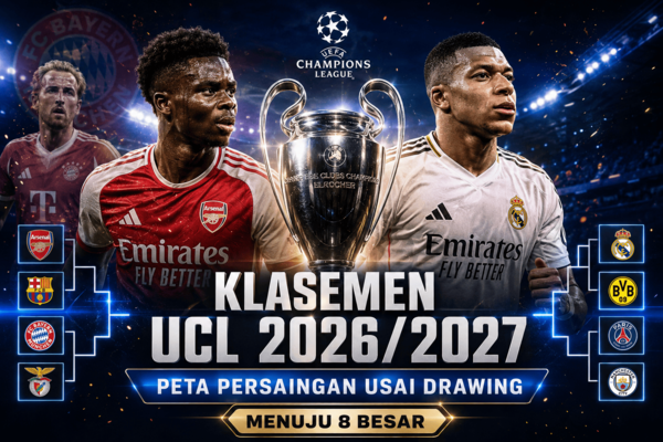 klasemen liga champions uefa 2026/2027