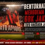 koreografi milan di stadion gbk