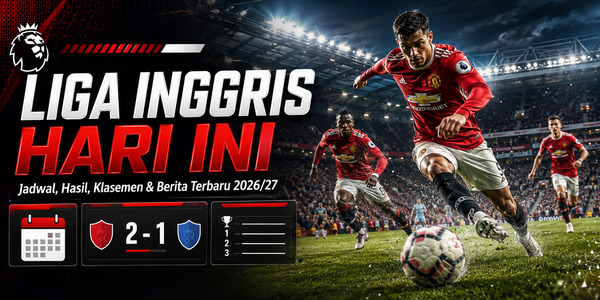 Liga Inggris Premier League Hari Ini: Jadwal, Hasil, Klasemen, dan Berita Terbaru 2026/27