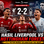 Hasil Liverpool vs Nottingham Forest: 2-2, Victor Munoz Selamatkan The Reds liverpool-gagal-meraih-kemenangan-perdana-di-kandang