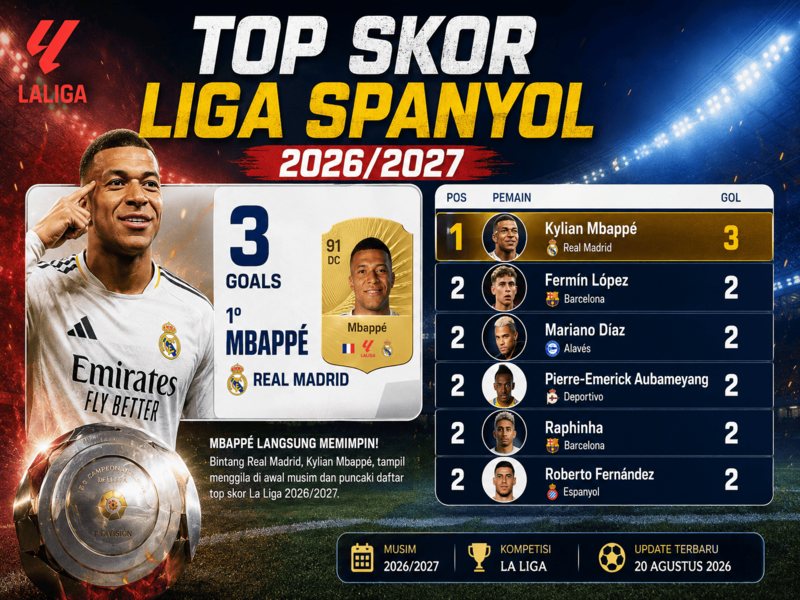 mbappe langsung memimpin usai hat trick