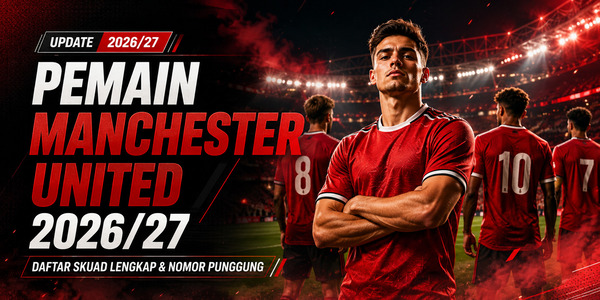 Pemain Manchester United 2026/27: Daftar Skuad Lengkap dan Nomor Punggung