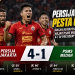 Persija Jakarta Pesta Gol! Macan Kemayoran Hajar PSMS Medan 4-1 di President Cup 2026 Persija Jakarta Pesta Gol