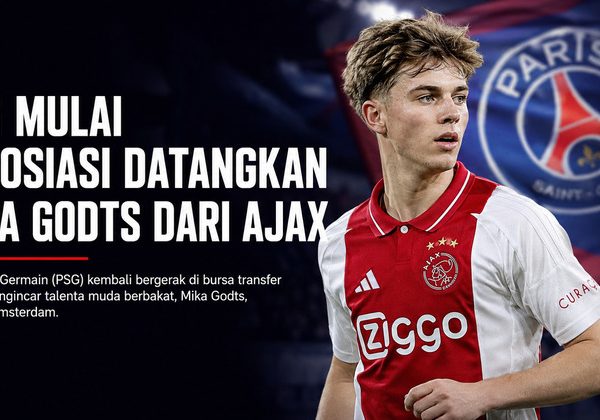 PSG Mulai Negosiasi Datangkan Mika Godts dari Ajax