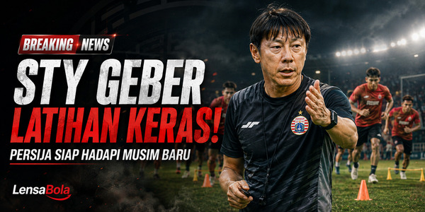 STY Geber Latihan Keras, Persija Siap Hadapi Musim Baru