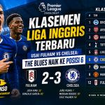 the blues naik ke posisi 6