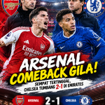 arsenal vs chelsea 2 - 1