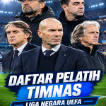 Daftar Pelatih Timnas yang Berlaga di Liga Negara UEFA Daftar Pelatih Timnas yang Berlaga di Liga Negara UEFA