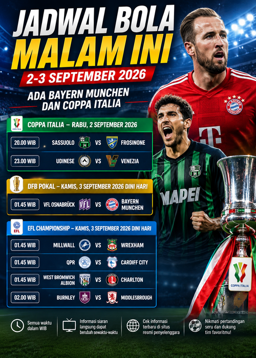 jadwal-bola-malam-ini-2-3-september-2026
