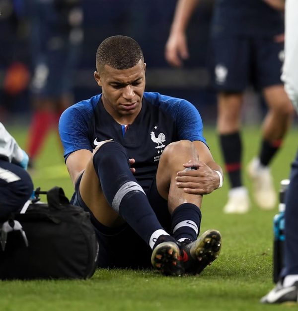 Kylian Mbappe Cedera Lutut, Absen Tiga Laga Prancis