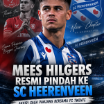 Mees Hilgers Resmi Pindah ke SC Heerenveen, Akhiri Saga Panjang Bersama FC Twente mees-hilgers-resmi-pindah-ke-sc-heerenveen