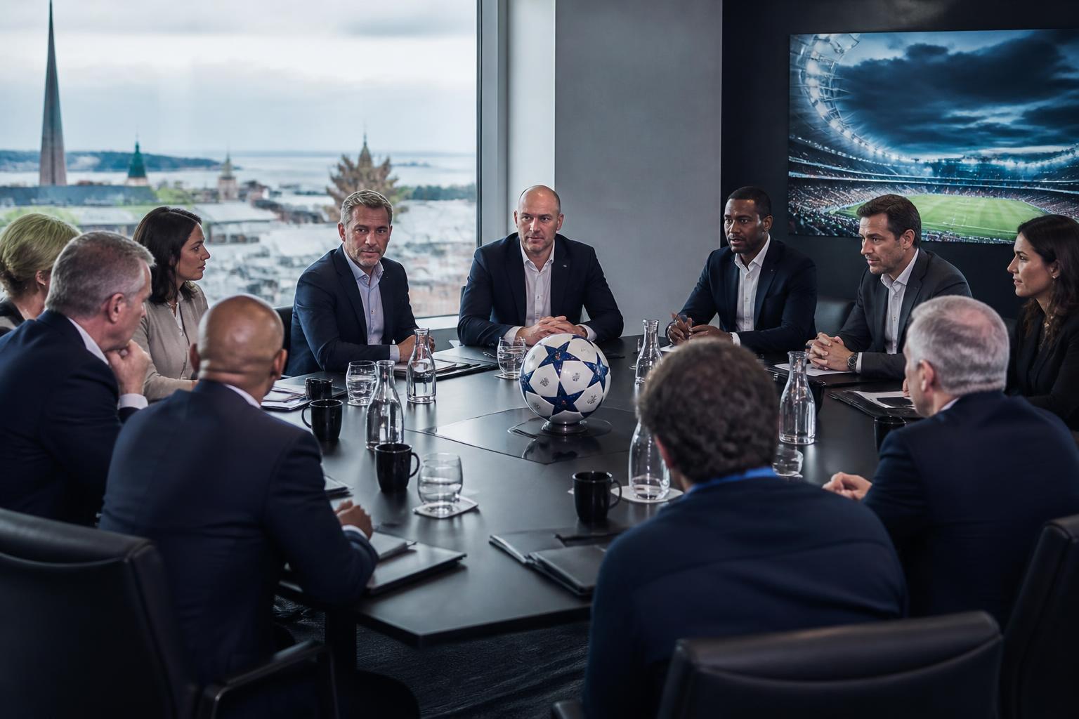 Pertemuan internasional perwakilan klub sepak bola dalam forum tata kelola di Kopenhagen