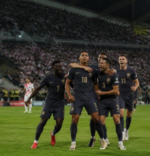 Kroasia vs Inggris Berakhir 0-7, Rekor Baru Nations League