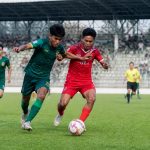 Pertandingan sepak bola antarklub Indonesia dalam kompetisi regional di stadion
